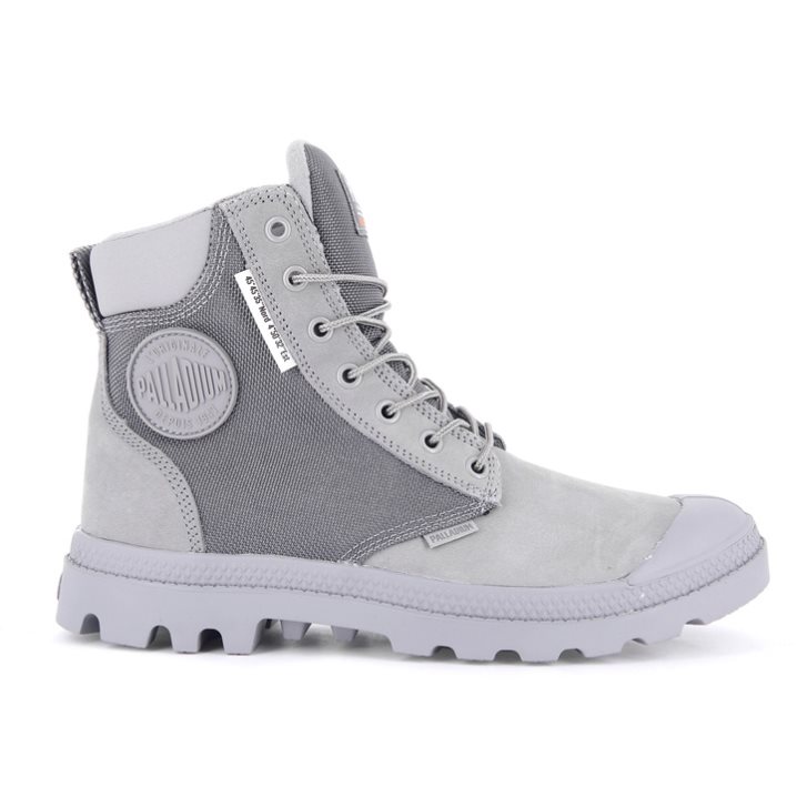 Palladium Pampa SC WPN U-S Boots γυναικεια γκρι | LQMN36047