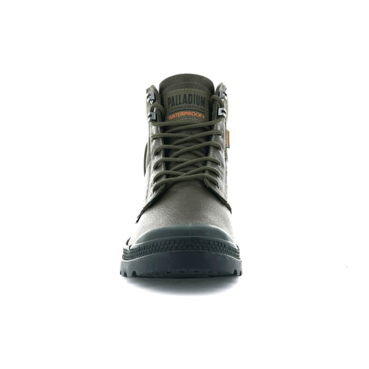 Palladium Pampa Shield WP+ LTH Boots γυναικεια Ελιά | RGLI23847