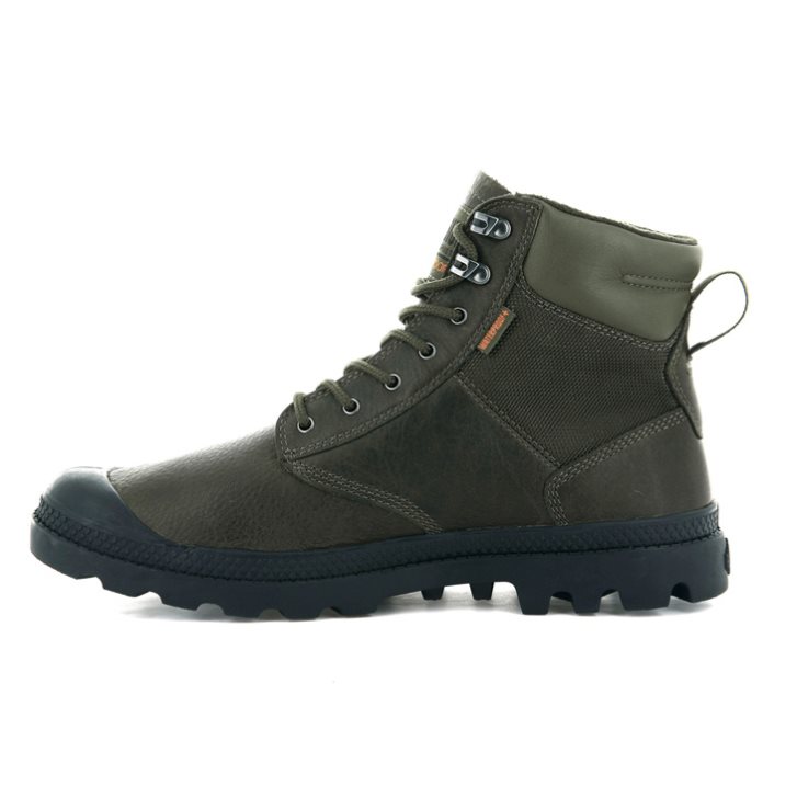 Palladium Pampa Shield WP+ LTH Boots γυναικεια Ελιά | RGLI23847