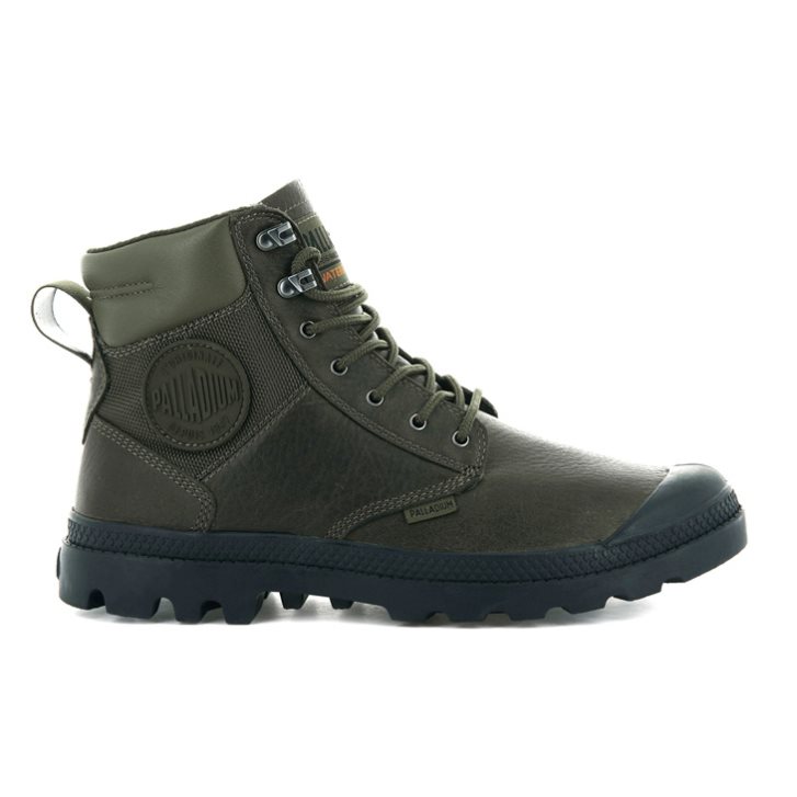 Palladium Pampa Shield WP+ LTH Boots γυναικεια Ελιά | RGLI23847