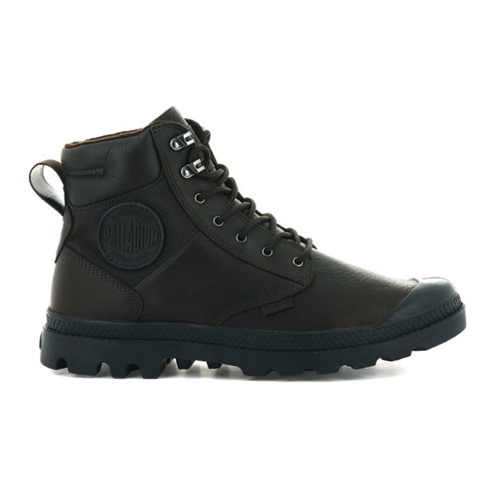 Palladium Pampa Shield WP+ LTH Boots γυναικεια μαυρα | SAFC49182