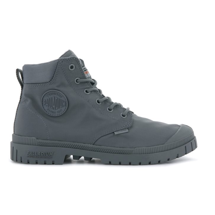 Palladium Pampa Sp20 Cuff WP+ Boots γυναικεια Τιτάνιο | COZF30617