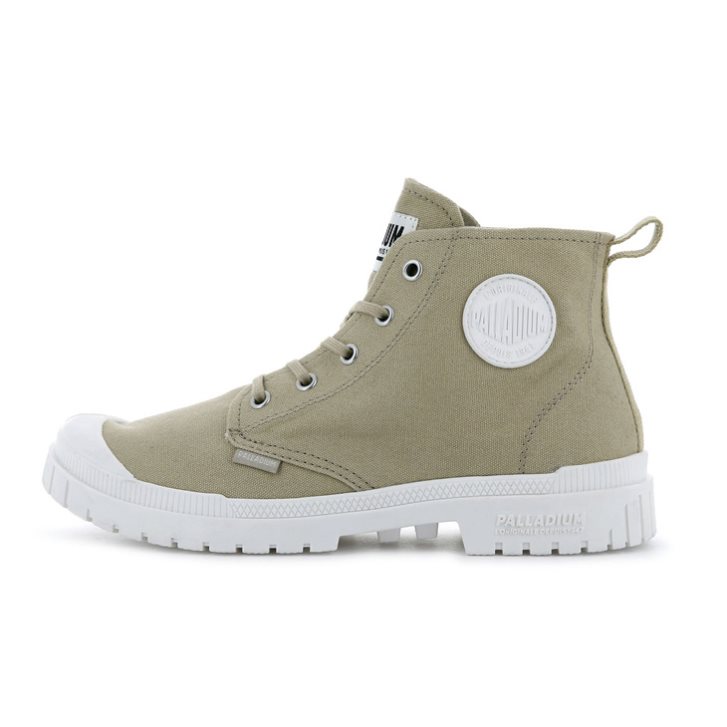 Palladium Pampa Sp20 Hi καμβα Boots γυναικεια Ελιά | OPQH26794