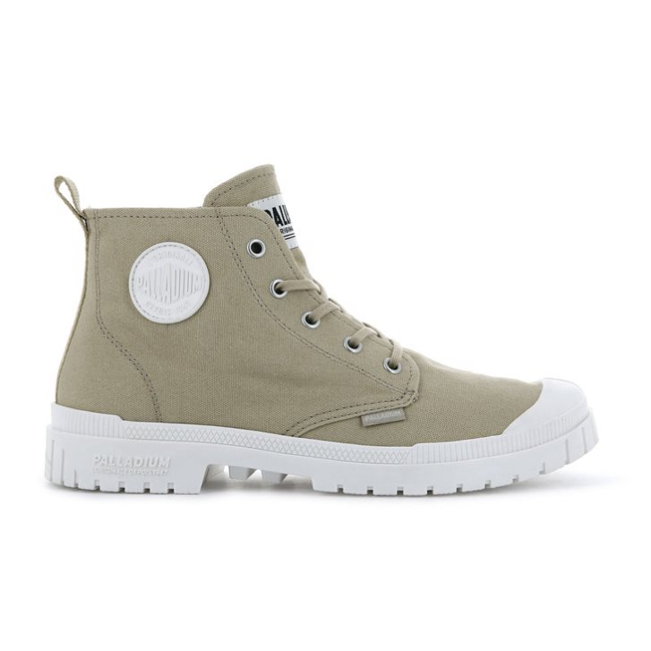 Palladium Pampa Sp20 Hi καμβα Boots γυναικεια Ελιά | OPQH26794