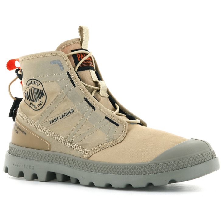 Palladium Pampa Travel Lite Boots γυναικεια Χακί | RSID78026