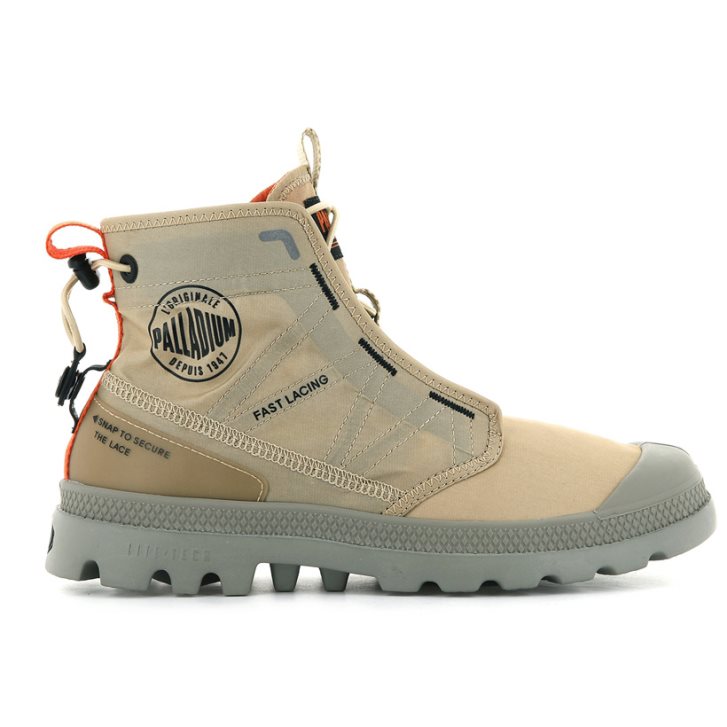 Palladium Pampa Travel Lite Boots γυναικεια Χακί | RSID78026