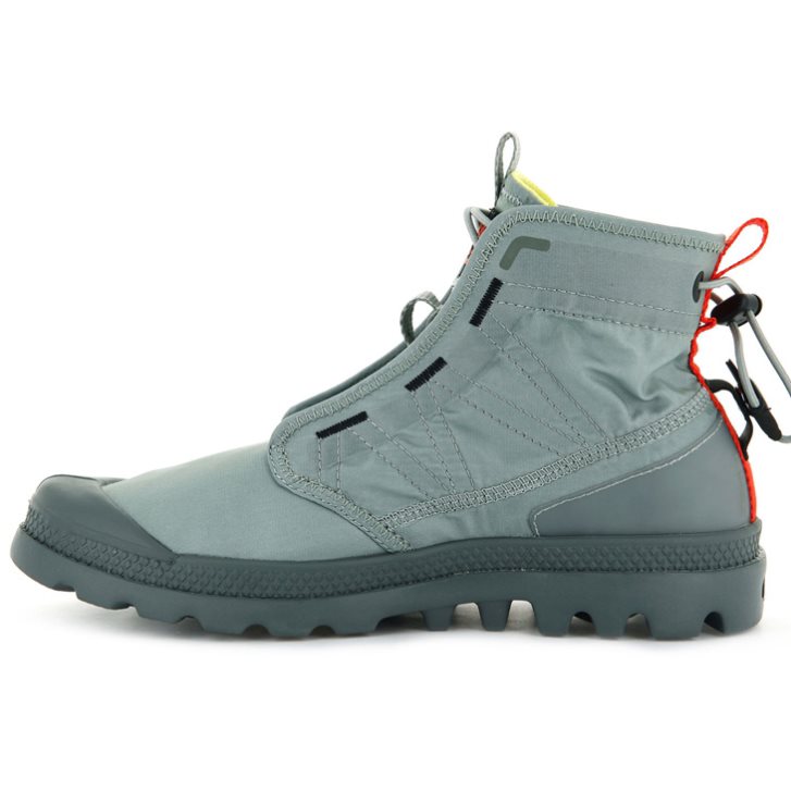 Palladium Pampa Travel Lite Boots γυναικεια γκρι | UWBS57260