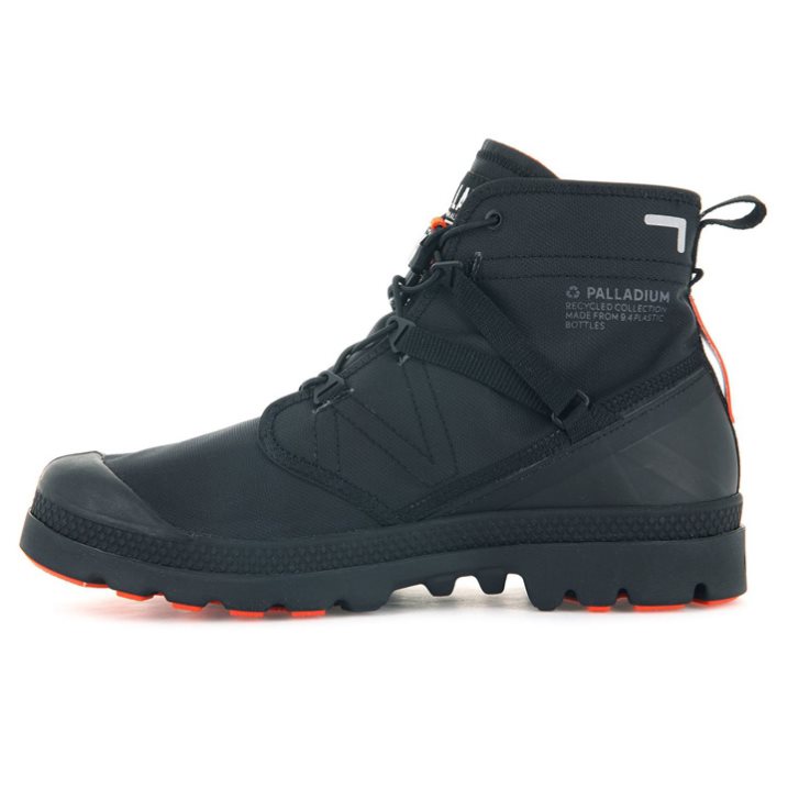 Palladium Pampa Travel Lite+ αδιαβροχα Boots γυναικεια μαυρα | MEKB32507