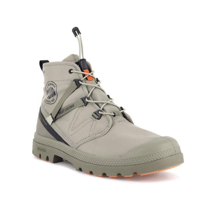 Palladium Pampa Travel Lite+ αδιαβροχα Boots γυναικεια Ελιά | WEPC50674