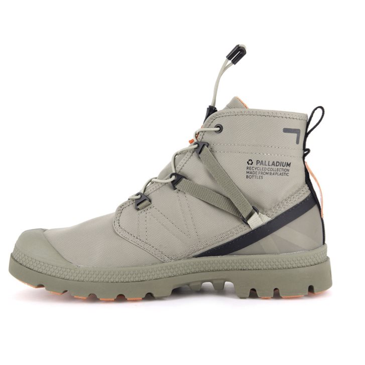 Palladium Pampa Travel Lite+ αδιαβροχα Boots γυναικεια Ελιά | WEPC50674