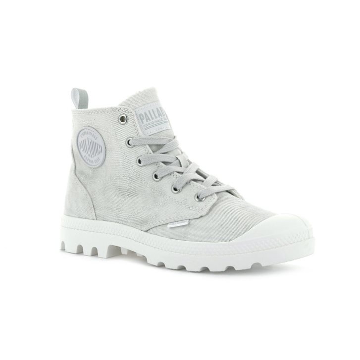 Palladium Pampa Zip Desertwash Boots γυναικεια ανοιχτο γκρι | KAOF32468