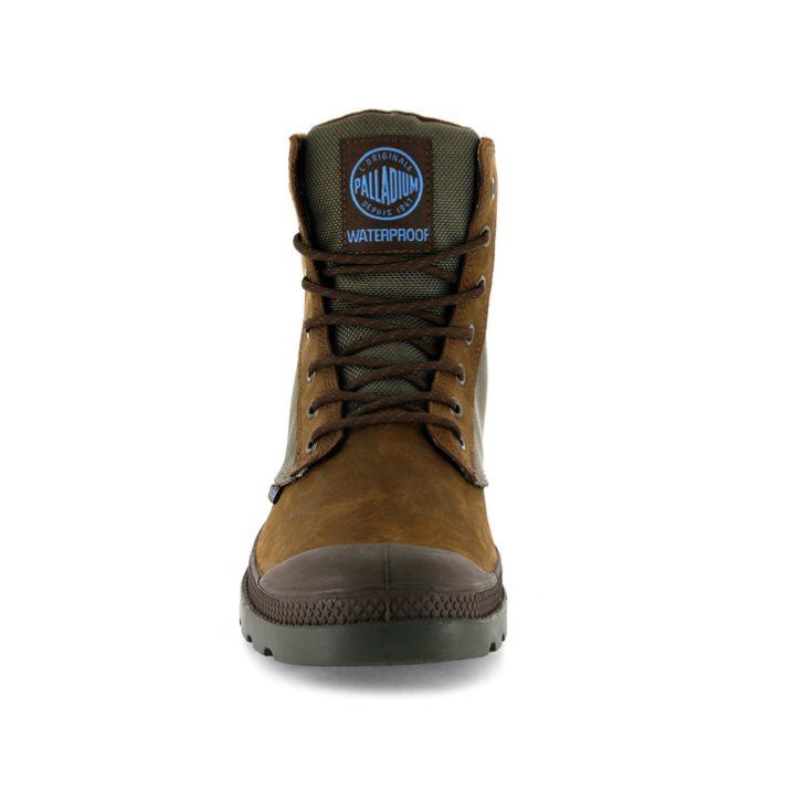 Palladium Pampa Αθλητικά Cuff WPN Boots γυναικεια καφε | COKR46375