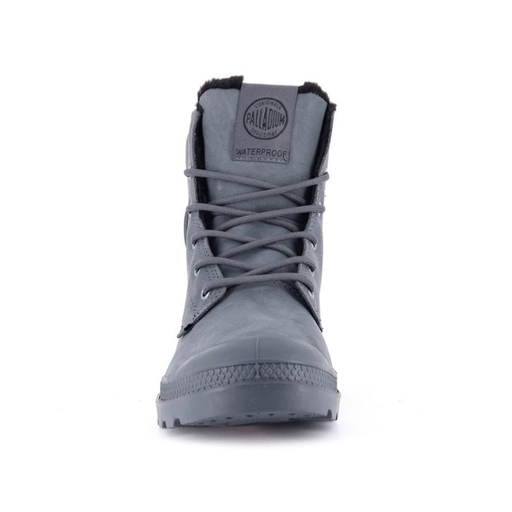 Palladium Pampa Αθλητικά Cuff WPS Boots γυναικεια ανοιχτο μωβ | MBVQ10237