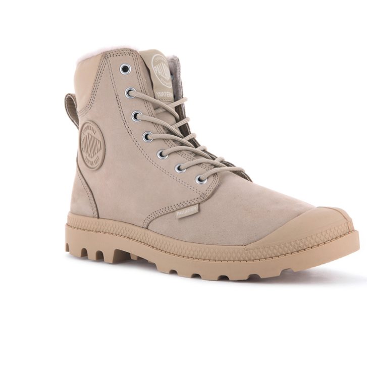 Palladium Pampa Αθλητικά Cuff WPS Boots γυναικεια Χακί | VBME72150