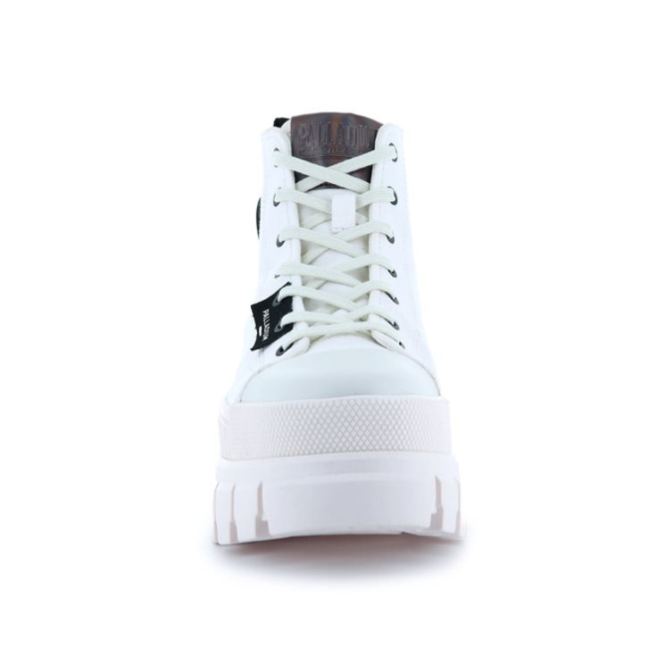 Palladium Revolt Hi TX Platform Shoes γυναικεια ασπρα | CFYB52389