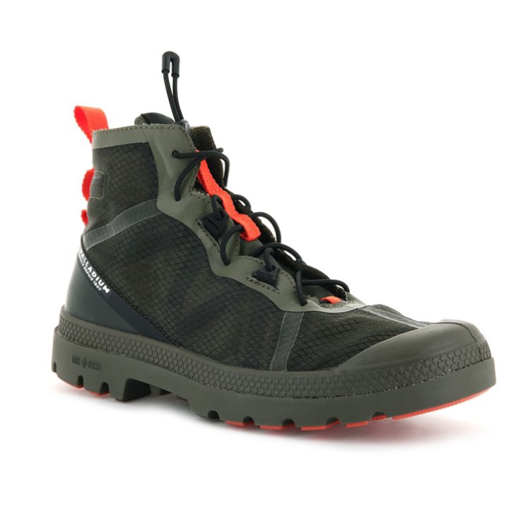 Palladium Travel Lite+ Adventure Boots γυναικεια Ελιά | EQRB76548