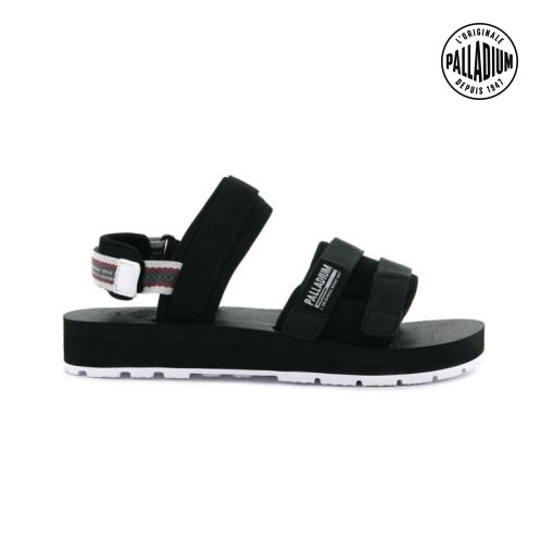 Palladium Outdoorsy Sandals ανδρικα μαυρα | ECGM05932