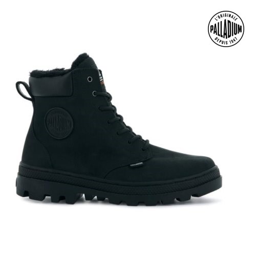 Palladium Pallabosse SC WP+ S Boots γυναικεια μαυρα | EYPD79342