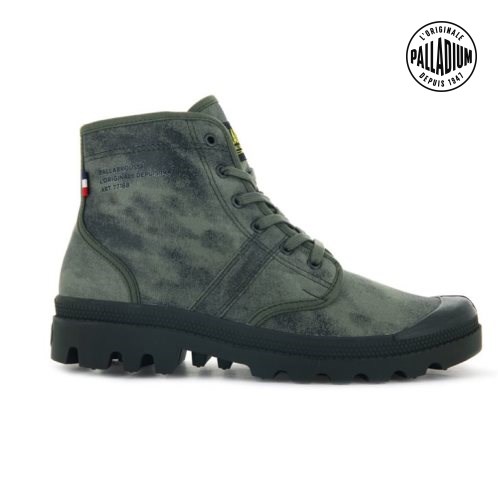 Palladium Pallabrousse Legion WAX Boots γυναικεια Ελιά | UYPH97382