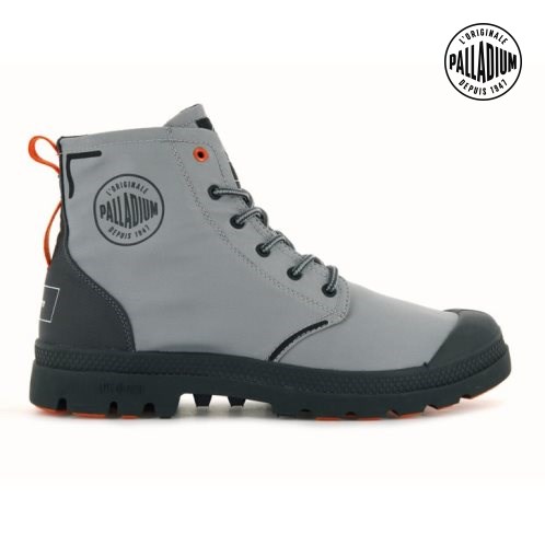 Palladium Pallafin Recycle Boots γυναικεια γκρι | RWVQ50179