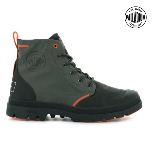 Palladium Pallafin Recycle Boots γυναικεια Ελιά μαυρα | TZAE98127