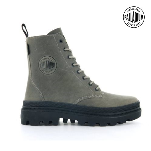 Palladium Pallatrooper Off-3 Boots γυναικεια Ελιά | UJLG27038