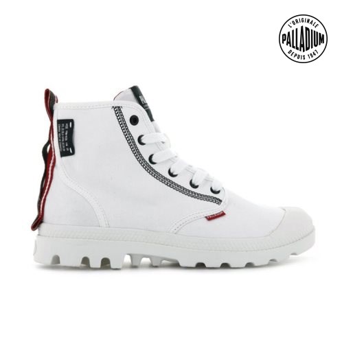 Palladium Pampa Dare 2 Survive Boots γυναικεια ασπρα | MFQD35091