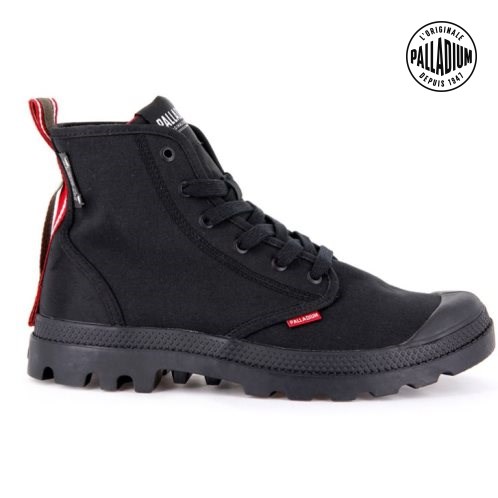 Palladium Pampa Dare 2 Survive Boots γυναικεια μαυρα | VBOC54983