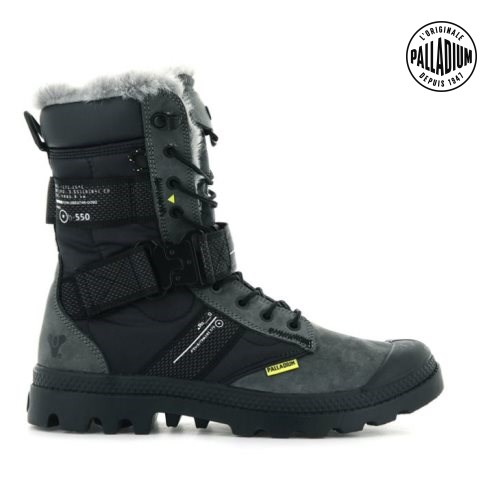 Palladium Pampa Europa Tactical Boots γυναικεια μαυρα | ZYLG60197