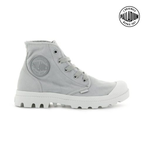 Palladium Pampa Hi Boots γυναικεια ανοιχτο γκρι | VRMC07159