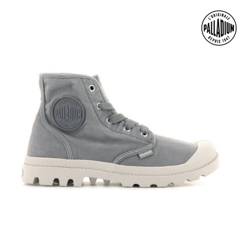 Palladium Pampa Hi Boots γυναικεια γκρι | YJZE14269