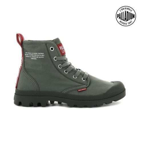 Palladium Pampa Hi Dare Boots γυναικεια Ελιά | EAUV30642