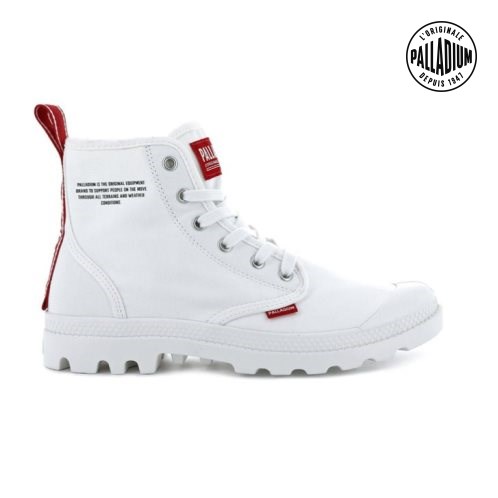 Palladium Pampa Hi Dare Boots γυναικεια ασπρα | KAMY38926