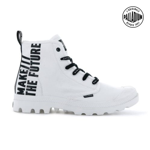 Palladium Pampa Hi Future Boots γυναικεια ασπρα | KXDM28567