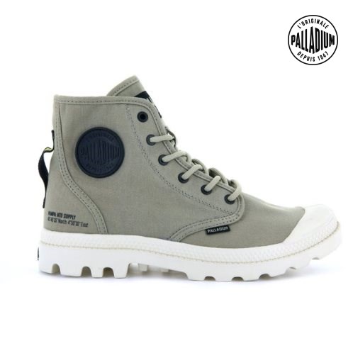 Palladium Pampa Hi Htg Supply Boots γυναικεια πρασινο | AKTL35248