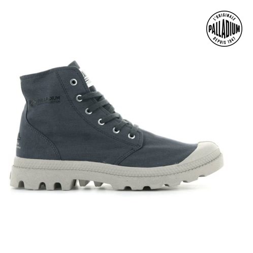 Palladium Pampa Hi Organic II Boots γυναικεια σκουρο μπλε | JRPQ02145