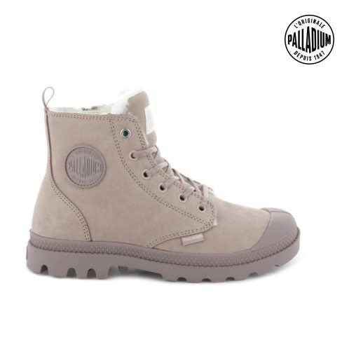 Palladium Pampa Hi Zip WL Boots γυναικεια ροζ | KWMH02189