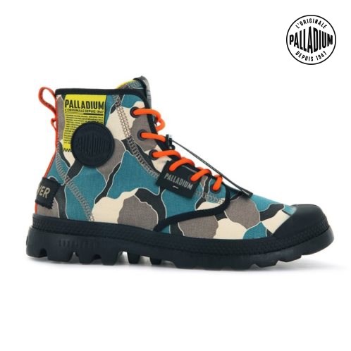 Palladium Pampa Lite Overlab Boots γυναικεια καμουφλάζ | CBAT70325