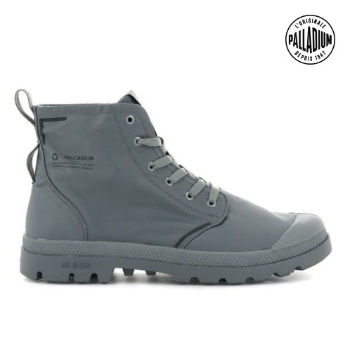 Palladium Pampa Lite+ Recycle WP+ Boots γυναικεια γκρι | HVDS41765