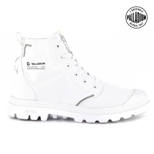 Palladium Pampa Lite+ Recycle WP+ Boots γυναικεια ασπρα | IDNK13675