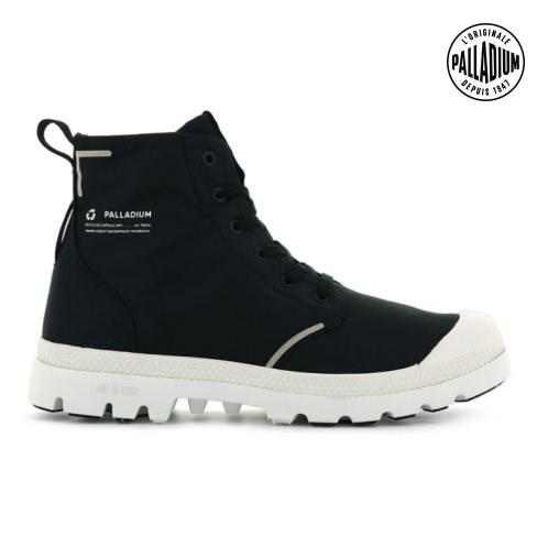 Palladium Pampa Lite+ Recycle WP+ Boots γυναικεια μαυρα | JCGX90134