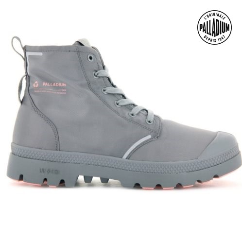 Palladium Pampa Lite+ Recycle WP+ Boots γυναικεια γκρι | MGXN35296