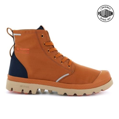 Palladium Pampa Lite+ Recycle WP+ Boots γυναικεια καφε | WFVH03587