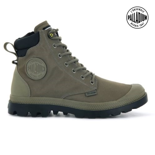 Palladium Pampa SC Recycle WP+N Boots γυναικεια Ελιά | KPZO43927