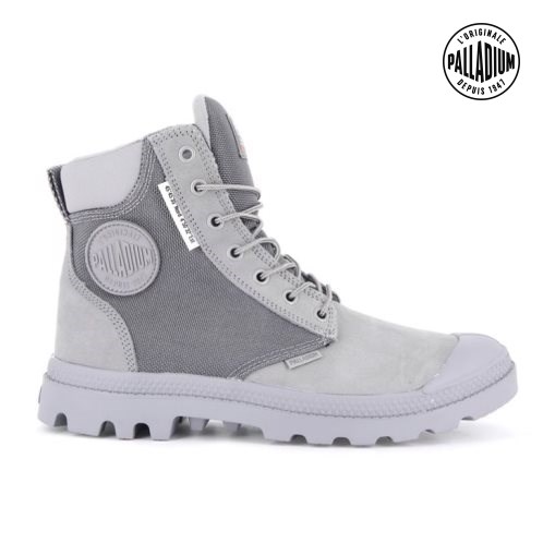 Palladium Pampa SC WPN U-S Boots γυναικεια γκρι | LQMN36047