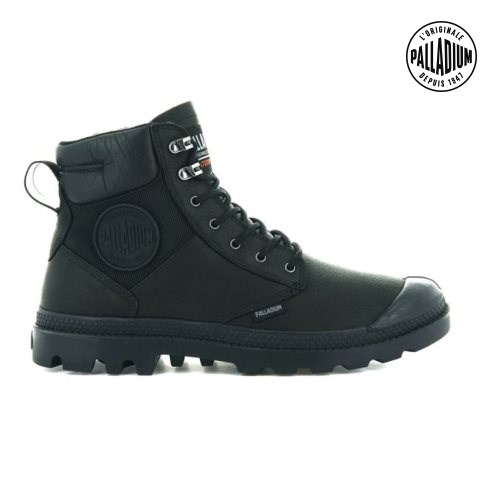 Palladium Pampa Shield WP+ LTH Boots ανδρικα μαυρα | OKUN31850