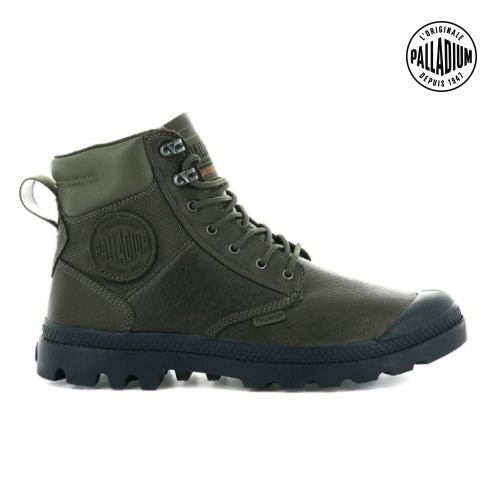 Palladium Pampa Shield WP+ LTH Boots γυναικεια Ελιά | RGLI23847