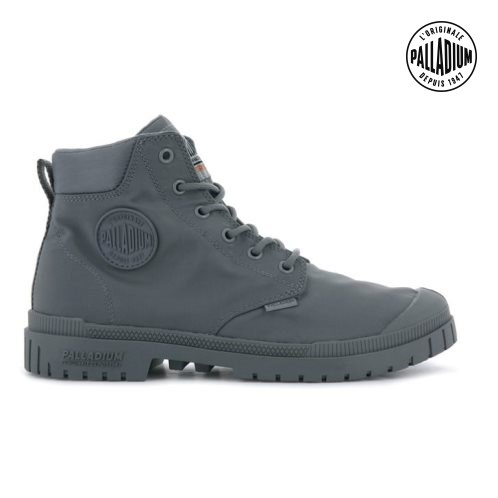 Palladium Pampa Sp20 Cuff WP+ Boots γυναικεια Τιτάνιο | COZF30617