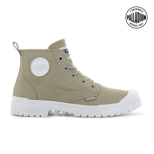 Palladium Pampa Sp20 Hi καμβα Boots γυναικεια Ελιά | OPQH26794