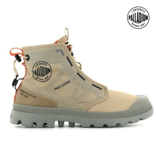 Palladium Pampa Travel Lite Boots γυναικεια Χακί | RSID78026